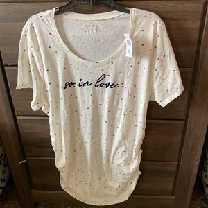 Motherhood Maternity Tshirt 2X